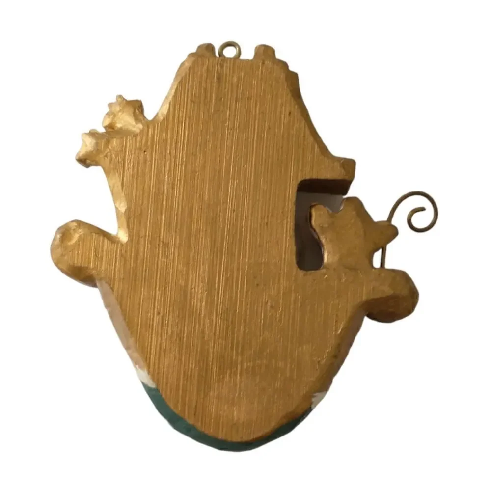 Vintage Noahs Ark Resin Christmas‎ Ornament All Gods Creatures Religious Decor
